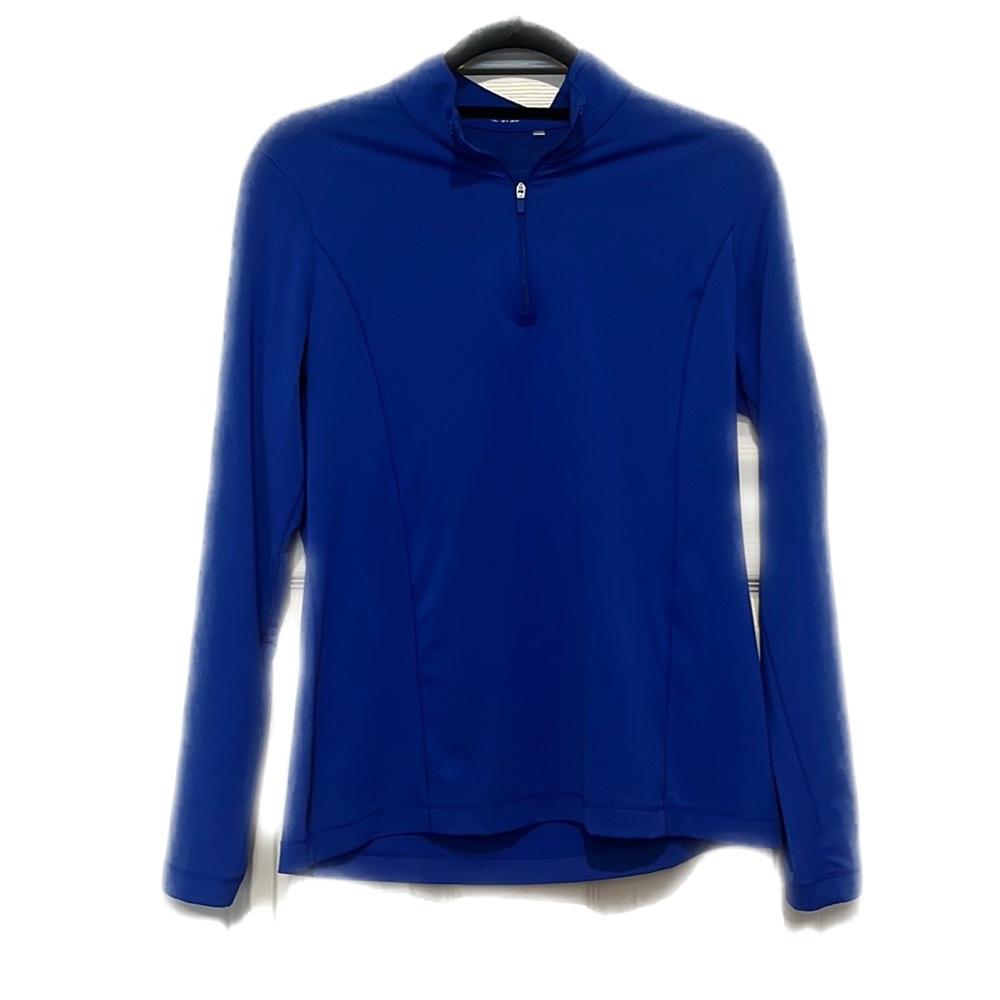 Royal Blue EPNY Long Sleeve Golf Shirt. Size M.